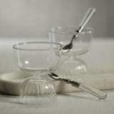 Image of Liso Glass Compote Bowls