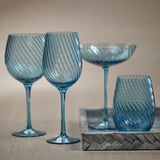 Image of Savoy Optic Swirl Cocktail Glasses