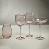 Image of Savoy Optic Swirl Cocktail Glasses