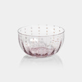 Image of Portofino White Dot Condiment Glass Bowls