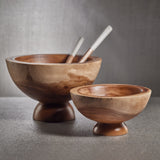 Image of Alpina Wooden Footed Bowl