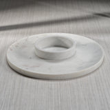 Image of Marbella Marble Chip and Dip Server