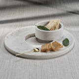 Image of Marbella Marble Chip and Dip Server