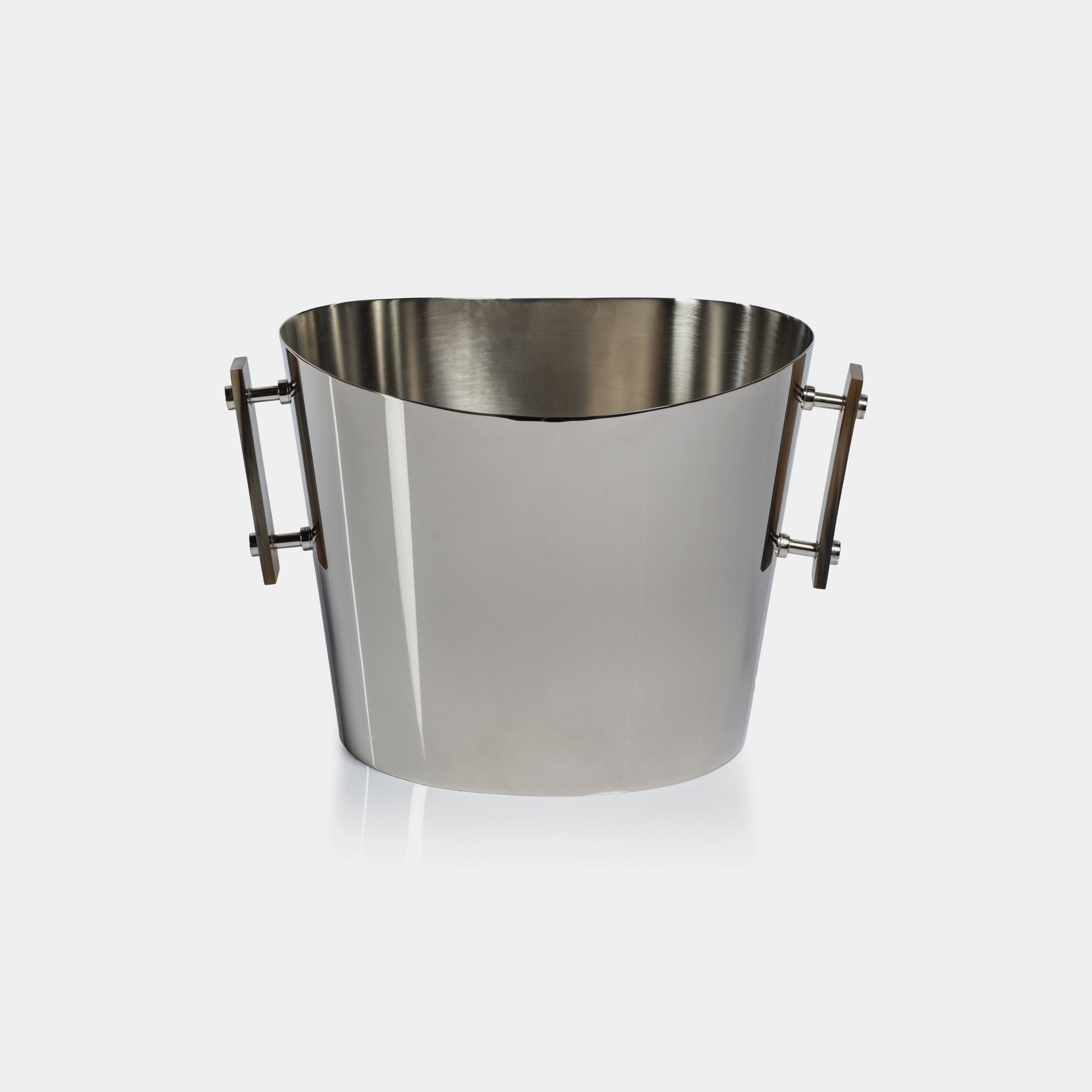 Image of The Berkeley Ice Bucket with Horn Handles