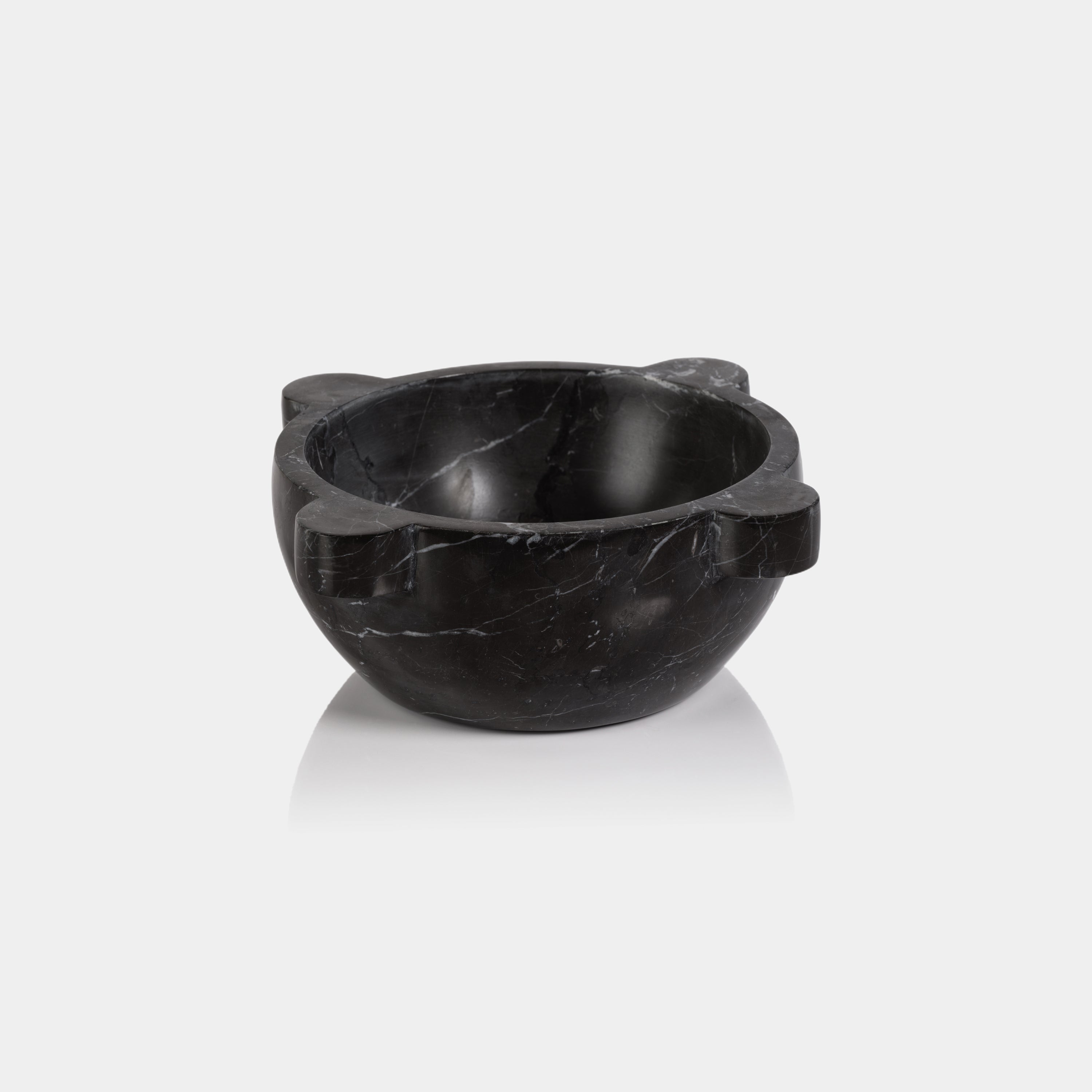 Image of Roma Marble Mortar & Condiment Bowl