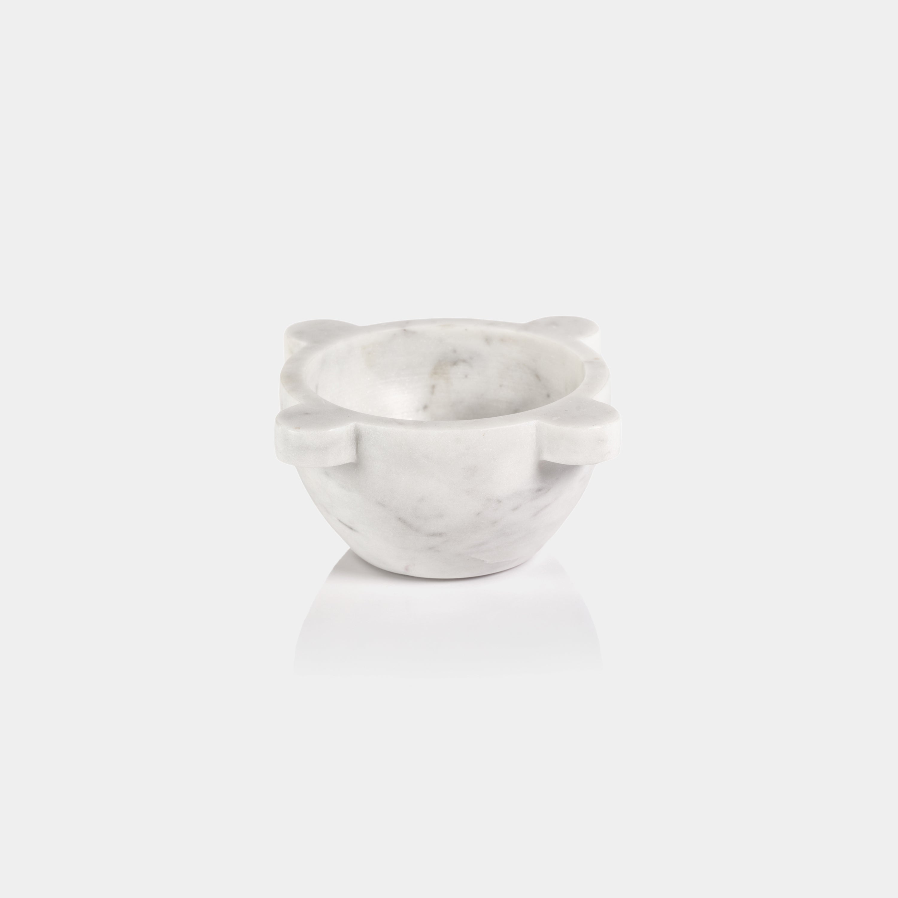 Image of Roma Marble Mortar & Condiment Bowl