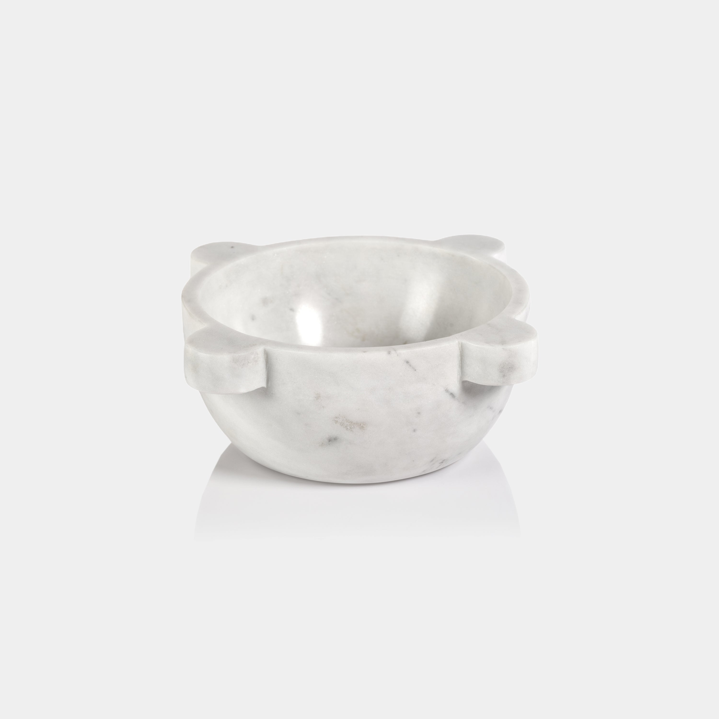 Image of Roma Marble Mortar & Condiment Bowl