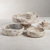 Image of Rosso Verona Matte Marble Bowl