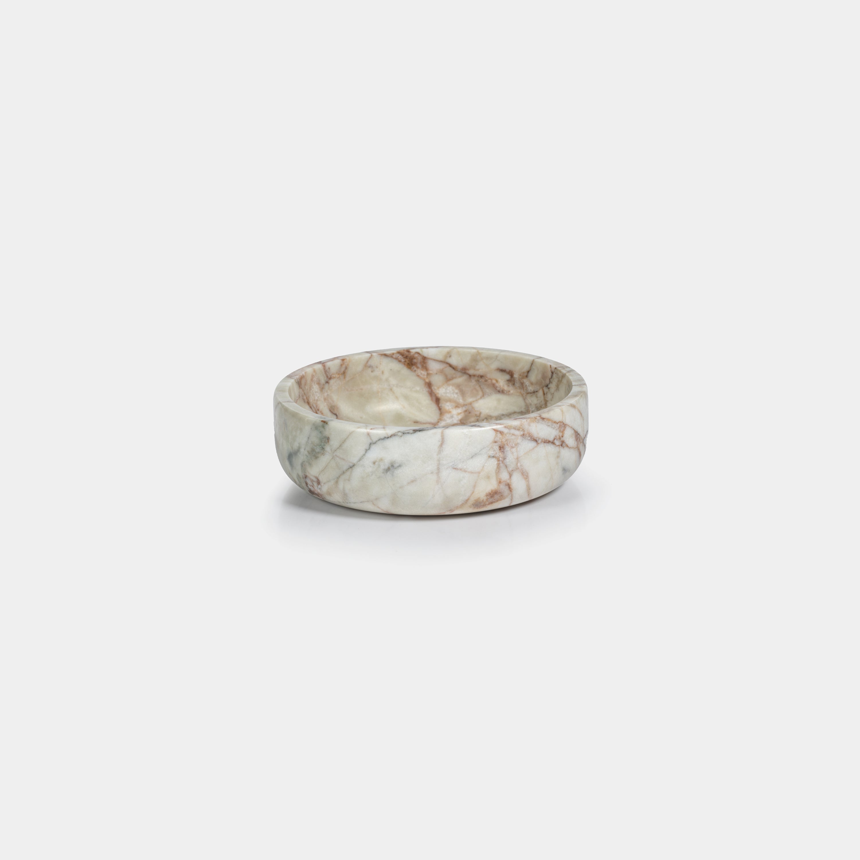 Image of Rosso Verona Matte Marble Bowl