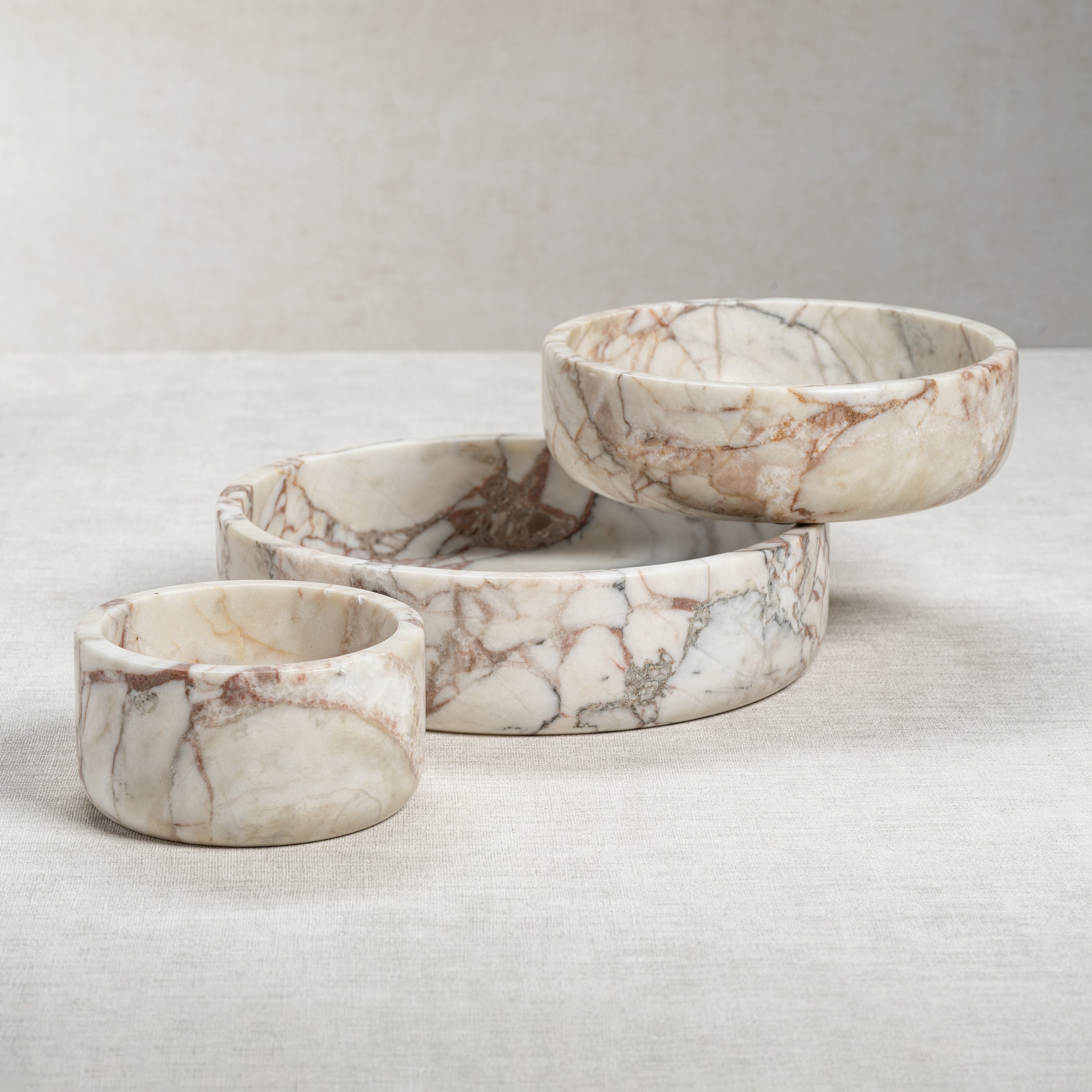 Image of Rosso Verona Matte Marble Bowl