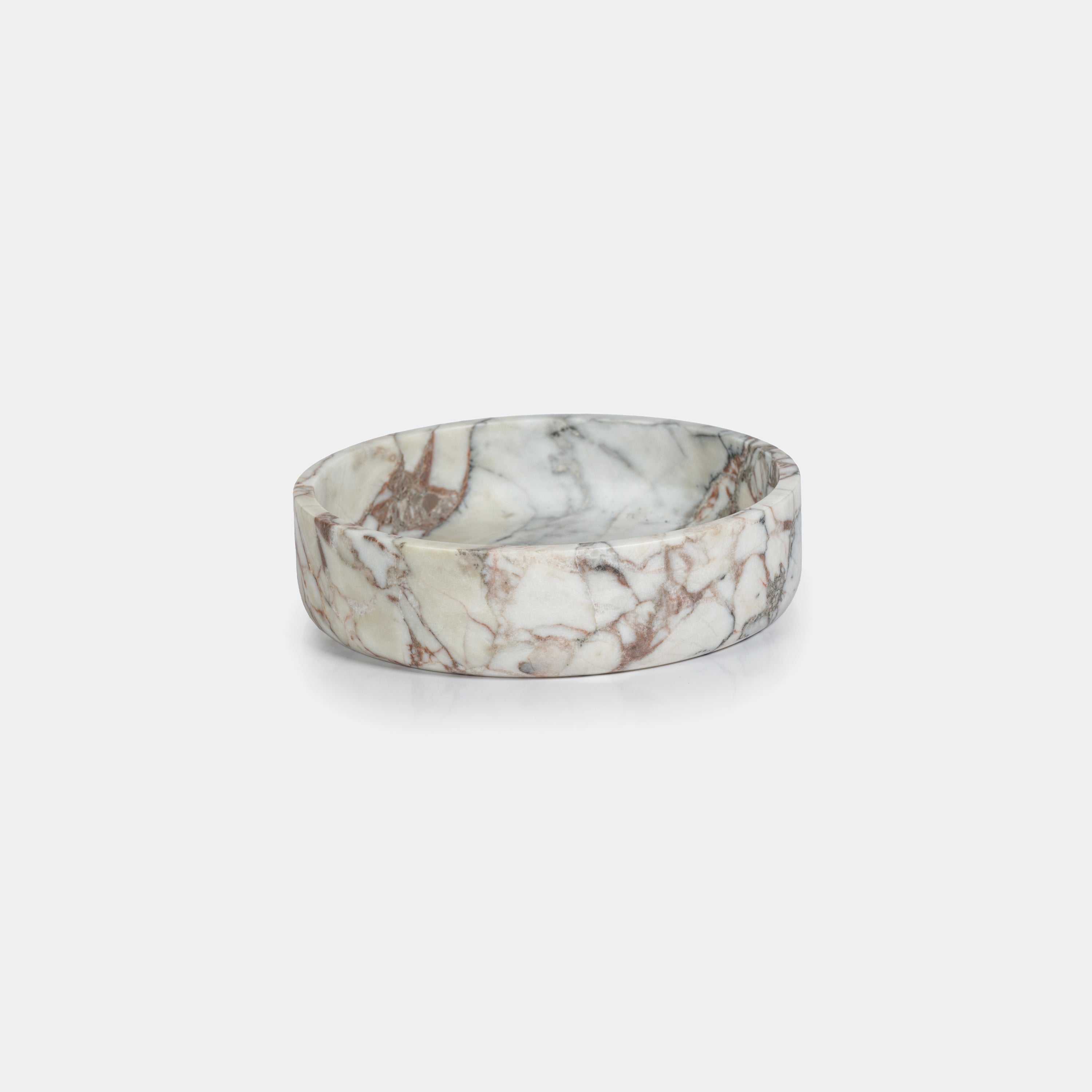 Image of Rosso Verona Matte Marble Bowl